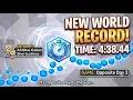 Opposite Day 2 All Blue Cubes Shortcutless 4 38 44 WR