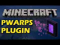 GUI Warps in Minecraft with Player Warps Plugin