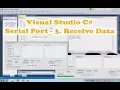Visual Studio C Serial Communication Serial Port tutorial 3 Receive Data