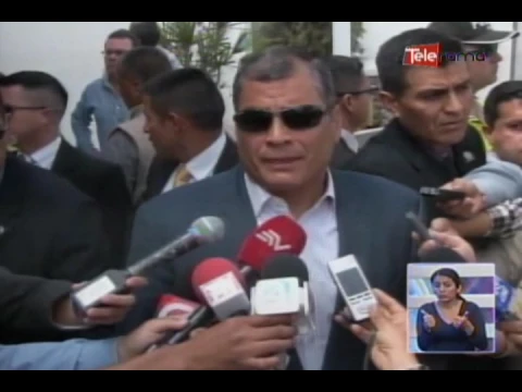 Presidente Correa se reúne con el buró de Alianza País
