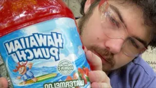 Rubberbands vs watermelon Hawaiian Punch
