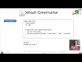 Default Constructor Java programming language SNS INSTITUTIONS
