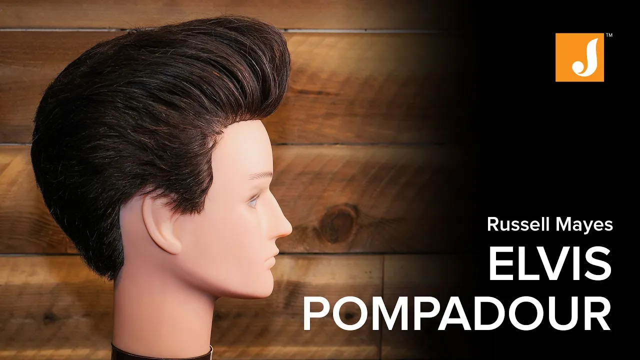 Russell Mayes - Elvis Inspired Men's Pompadour Haircut