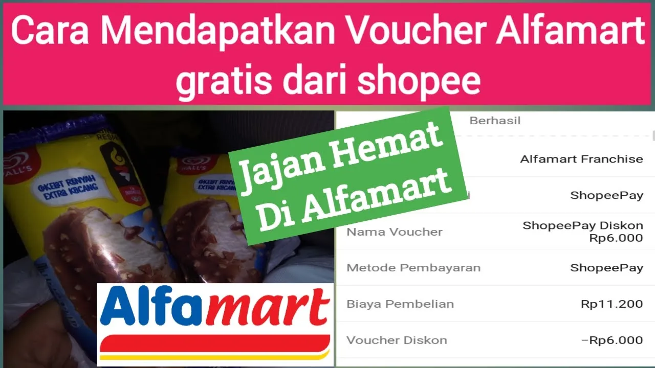 TERBARU 2020! VOCHER 50000 ALFAMART & INDOMART GRATIS
