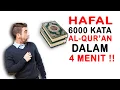 Download Lagu BAHASA ARAB MUDAH | HAFAL 6000 KATA AL-QUR'AN DALAM 4 MENIT