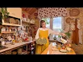 Download Lagu Eindeloze regenachtige dagen op het platteland | Slow living in cottagecore-keuken:Pompoenservetten