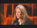 Download Lagu Patti Smith accepts award Rock and Roll Hall of Fame Inductions 2007