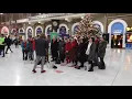 London City Voices Choir at Charing Cross Railway Station - O holy night