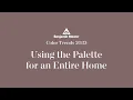 Using Color Trends 2025 in a Whole Home Paint Color Palette Benjamin Moore