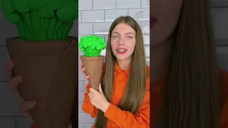 الأطعمة الحقيقية مقابل أطعمة الشوكولاتة الهلامية التحدي Shorts 