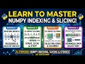 AI-Topic052 NumPy Indexing Slicing Strides NumPy Arrays in Python AI Using Python