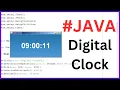 Java Project Tutorial - Create Digital Clock In Java Netbeans