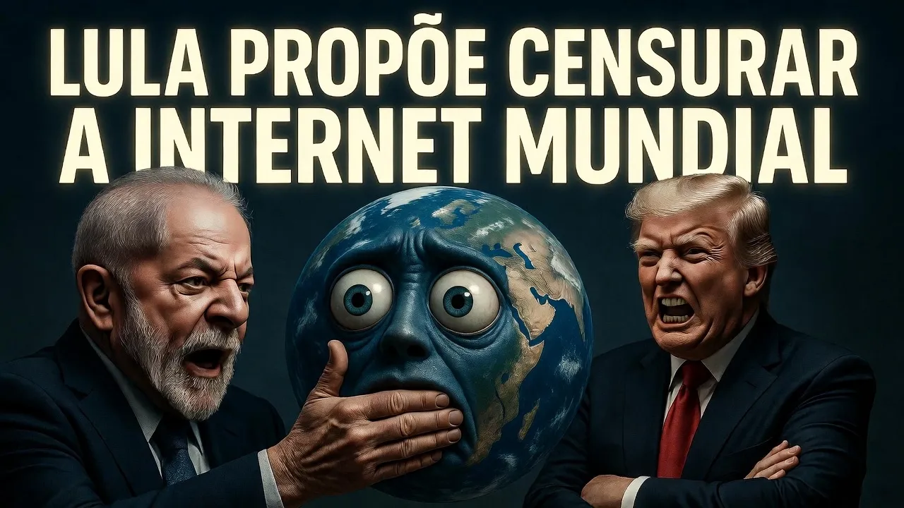LULA ACABA DE ENTRAR NA MIRA DE TRUMP NOVAMENTE: FEZ DISCURSO NA ÍNDIA CLAMANDO CENSURA GLOBAL