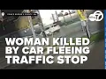 Woman killed by car fleeing traffic stop in Prince George s County Md child rescued by crews