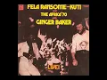 Fela Ransome Kuti  And The Africa '70  With Ginger Baker ‎– Live!