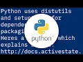 Maven equivalent for python