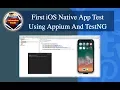 Session 02 Create First iOS Native App Test Project Using Appium Java With TestNG