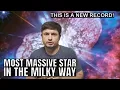 Download Lagu Record Breaking Most Massive Star Found In the Milky Way
