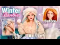 Lagu Custom Winter Barbie Doll! (Snow Princess Makeover)