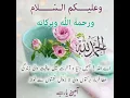 Download Lagu Wa Alaikum Assalam GIF | Subah Bakhair Good Morning Alhamdulillah | Salam Sticker | Walaikumasalam
