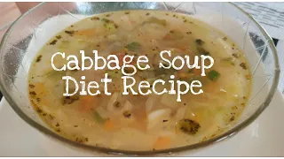 Cabbage Diet Plan | Cabbage Soup Diet | How to Lose Weight Fast 10Kg in 10 Days. 
