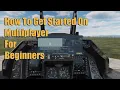 First Time on DCS Multiplayer How To Beginners