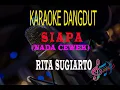 Download Lagu Karaoke Siapa Nada Cewek - Rita Sugiarto (Karaoke Dangdut Tanpa Vocal)