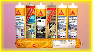 ALL ABOUT SIKA SILICONES SEALANTS ADHESIVES TYPES CHARACTERISTICS HOW TO USE AND MORE