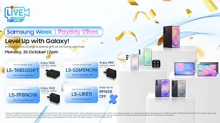 #SamsungLiveShop : [LIVE] Level Up with Galaxy