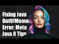 Fixing java lang OutOfMemoryError Metaspace After Migrating to Java 8