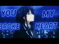 Lagu You Broke My Heart (Slowed) - kobzx2z, Myla (Lyrics)