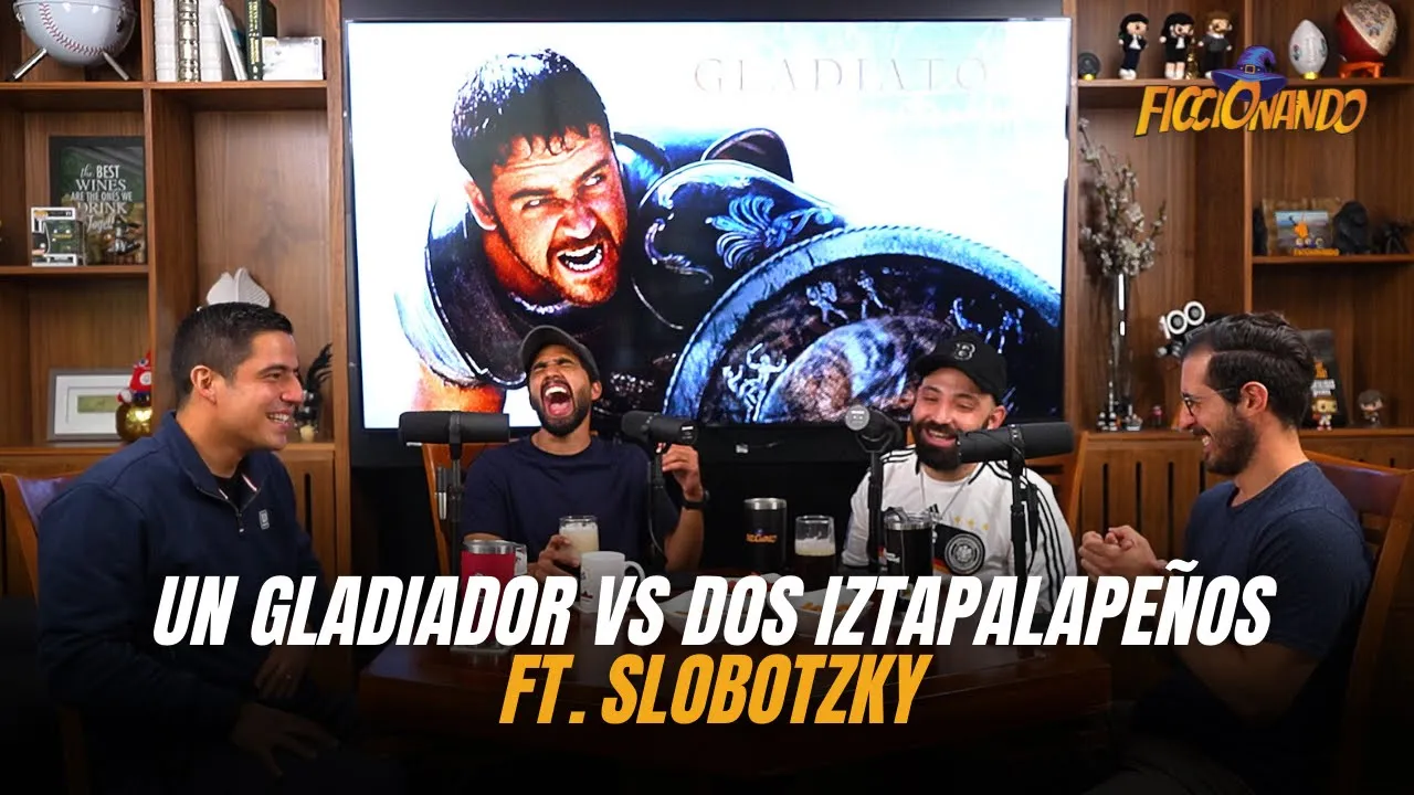 Episodio 60: Gladiador Ft. Slobotzky | ¿Maximo sobrevivía en Iztapalapa? | Ficcionando