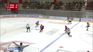 «Омские ястребы» сегодня проведут третий матч против нижегородской «Чайки»