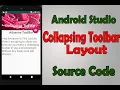 Collasping ToolBar Layout In Android Studio Easy Way For Implement