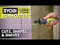 RAPID Heat Up in 2 MINUTES RYOBI USB Lithium Foam Cutter