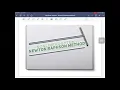 NONLINEAR SYSTEM Newton Raphson Method