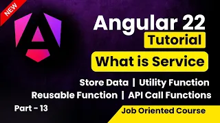 Angular 22 Tutorial for Beginners Service in Angular