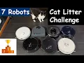Cat Litter Challenge - 7 Robots Tested