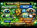 Playwright CLI vs MCP AI Browser Automation demo with Playwright