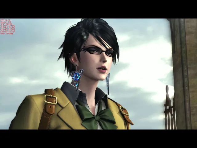 Cemu 1.15.6 4kIR | Bayonetta 2 Gameplay
