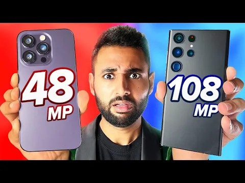 iPhone 14 Pro Max vs Samsung S22 Ultra CAMERA TEST!