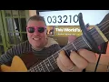 How To Play This World's A Giant - Zach Bryan Guitar Tutorial (Beginner Lesson!)