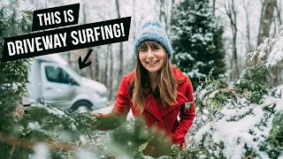 VAN LIFE Guide To MOOCHDOCKING (driveway surfing)
