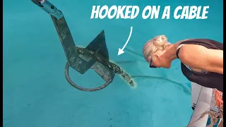 CAUGHT on a MASSIVE UNDERWATER CABLE