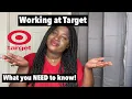 Working at Target as a seasonal cashier what you NEED to know MUST WATCH