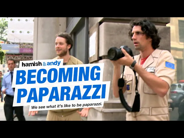 We Become Paparazzi | Hamish & Andy