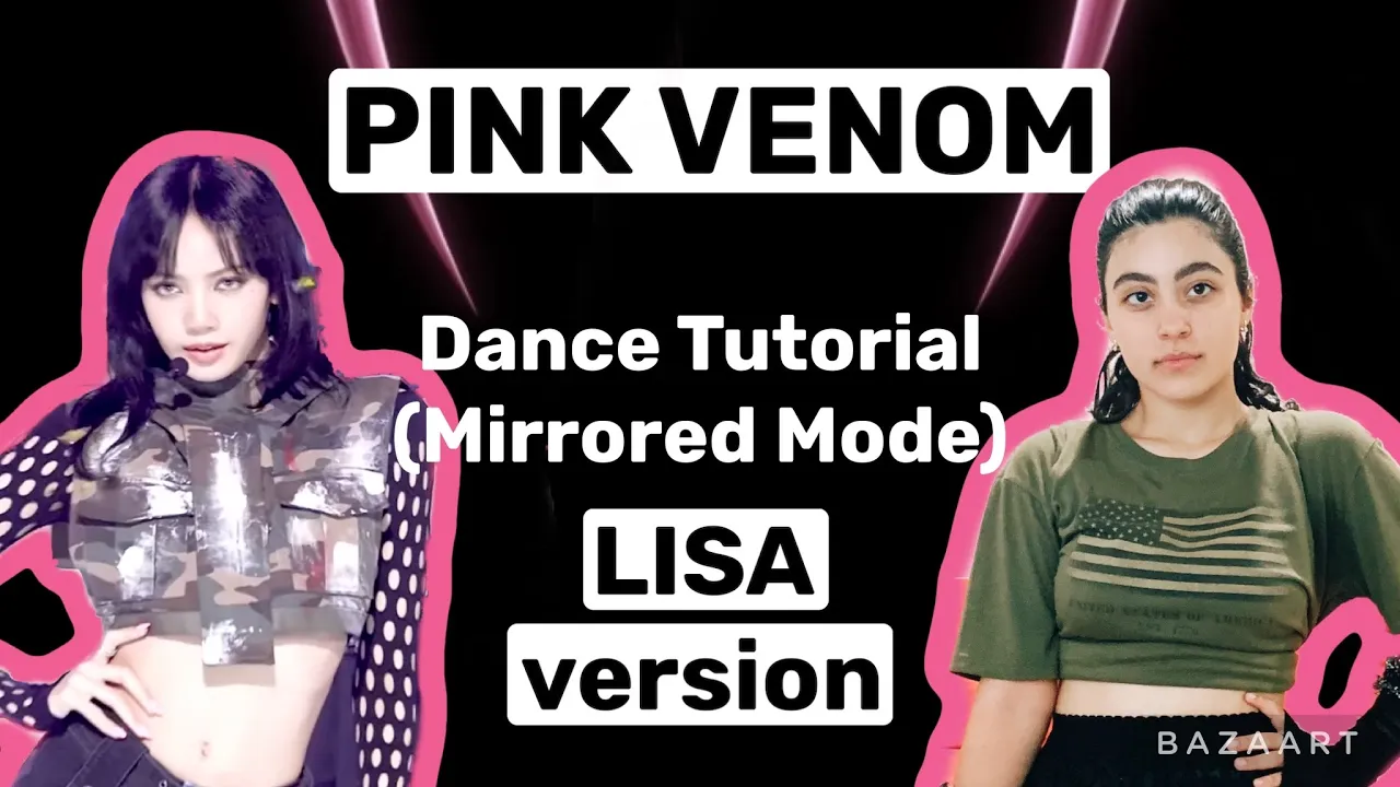 BLACKPINK Pink Venom- Dance Tutorial (LISA version)