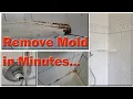 How to get rid of Mold in 10 minutes Remove Toxic Mold from caulking in 10 minutes