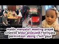 WOW MENYALA LESLAR PRODUKTIF MEETING PROJEK SINETRON TERNYATA INI PERMINTAAN ABANG L