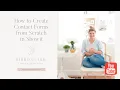 How to Create Showit Contact Forms from Scratch